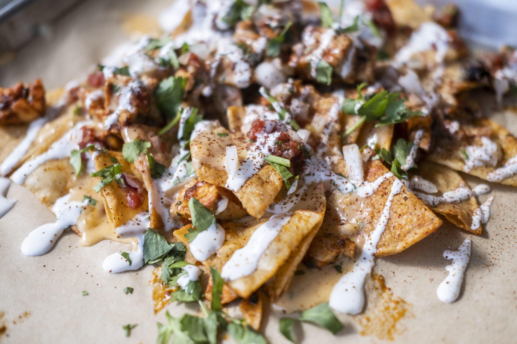 Sweet Cheeks Meats nachos